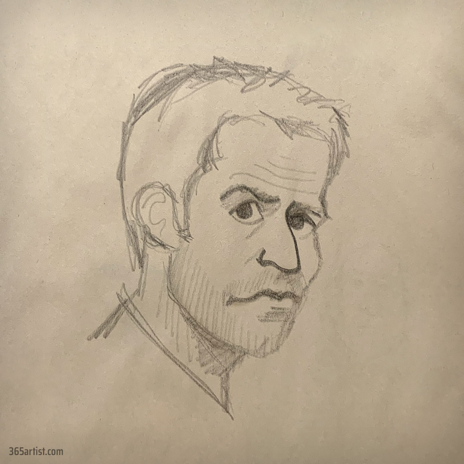 caricature drawing of an actor