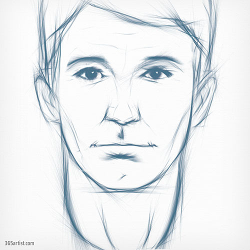 digital portrait sketchr